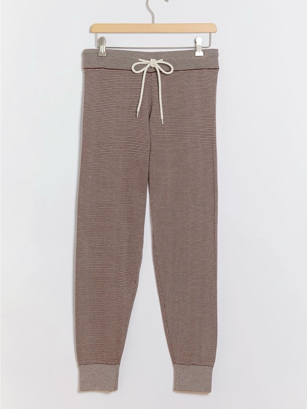Varley Alice Sweat Pant Joggers Brown Size Medium Cotton EUC